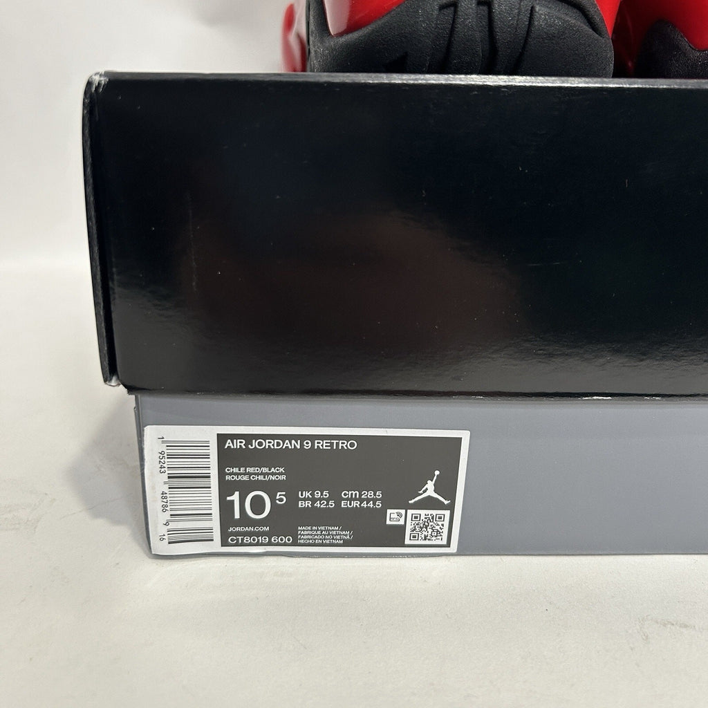 Nike Air Jordan 9 Retro “Chile Red”