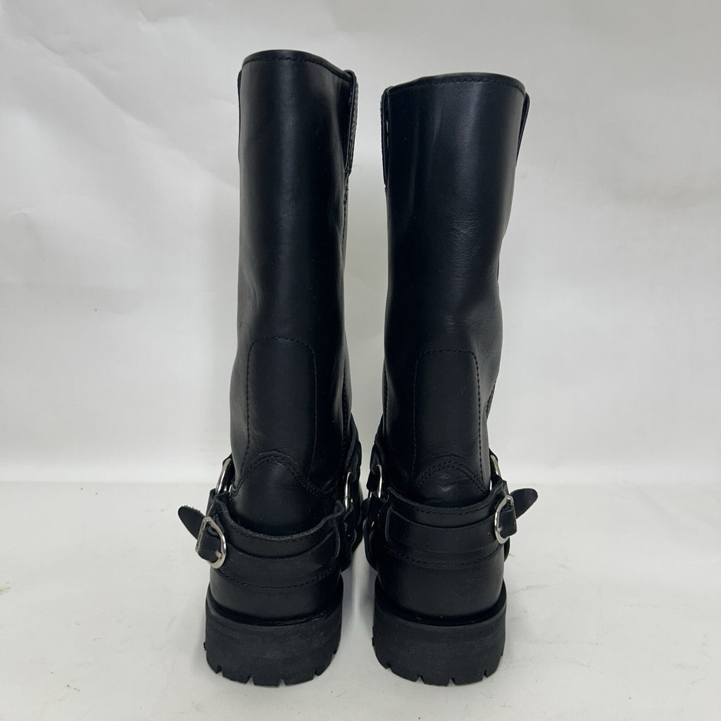 Vintage Harley-Davidson Motorcycle Flame Logo Boots “Black” 91055 Men’s 11