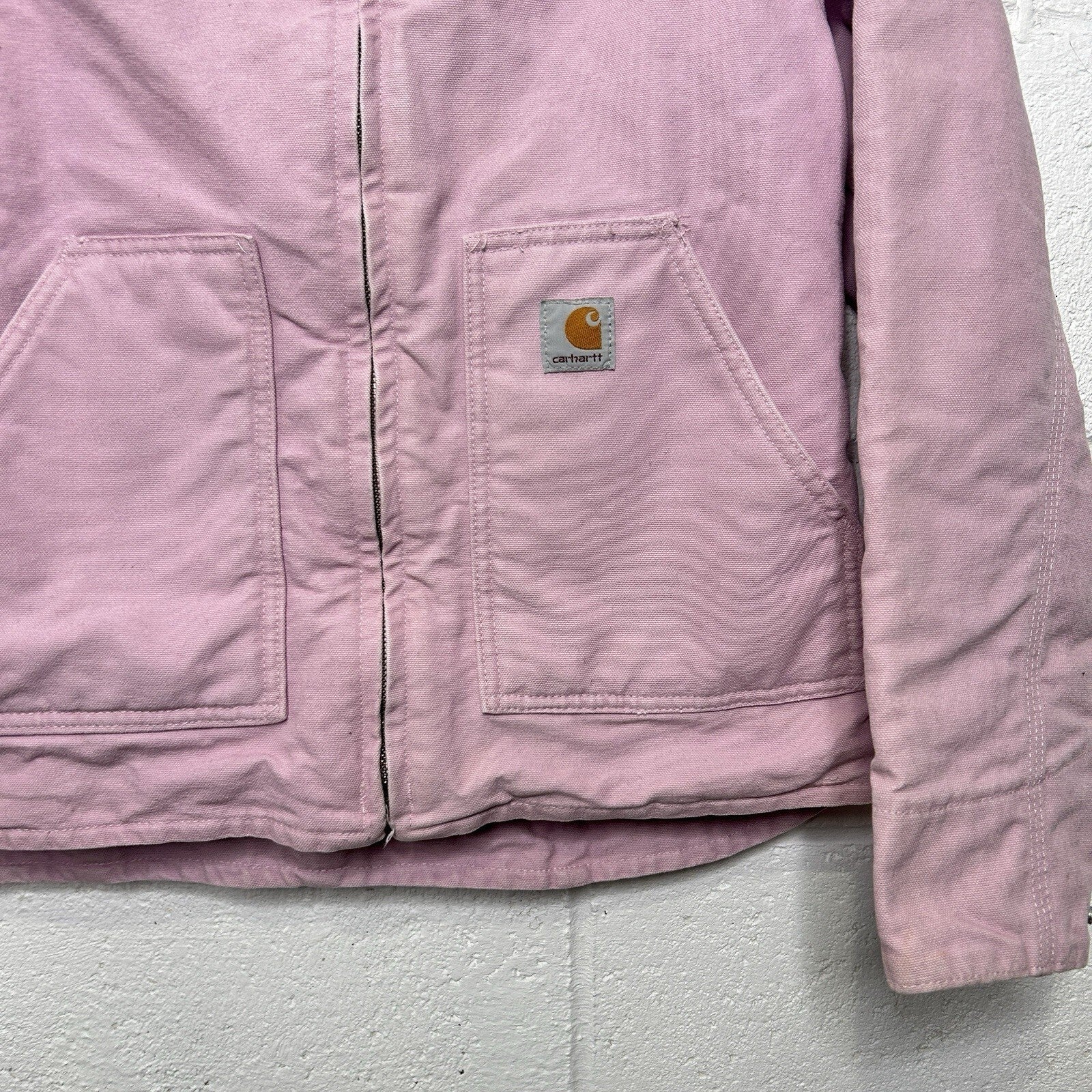 Carhartt Sherpa-Lined Canyon Jacket “Light Pink” WJ022 FPL