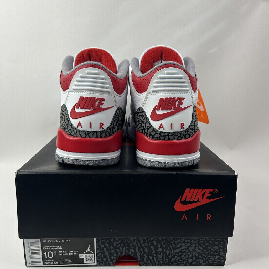Nike Shoes Air Jordan 3 Retro OG “Fire Red” 2024