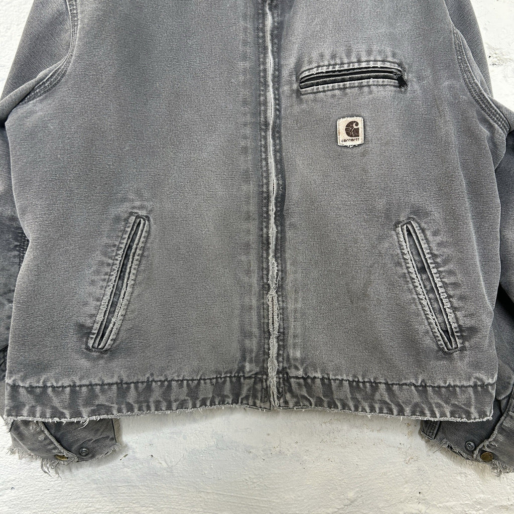 Vintage Blanket-Lined Carhartt Detroit Jacket “Metal” J97 MTL Men’s X-Large
