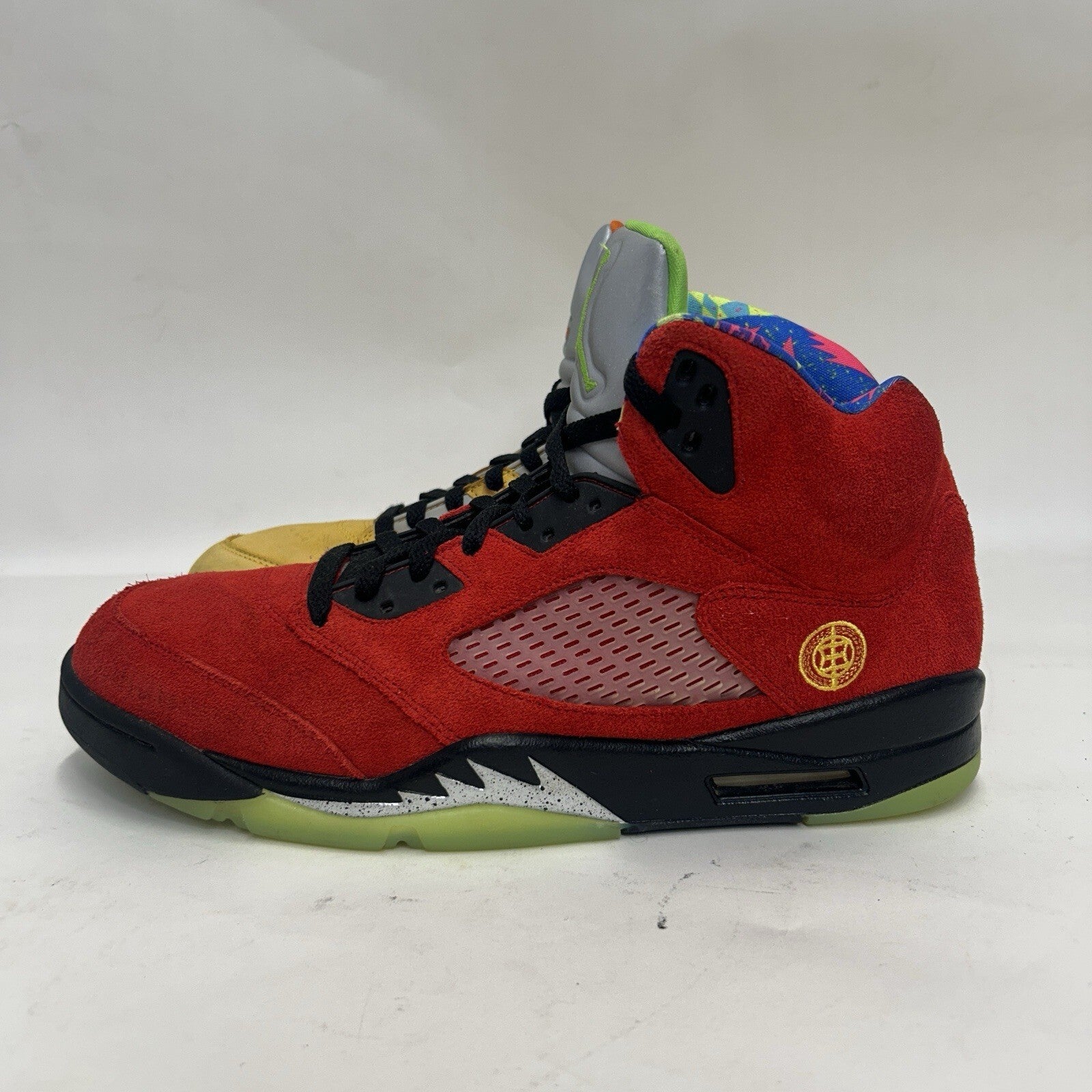 Nike Air Jordan Retro 5 Retro OG “What The” Sneakers CZ5725-700 Men’s 13 Worn
