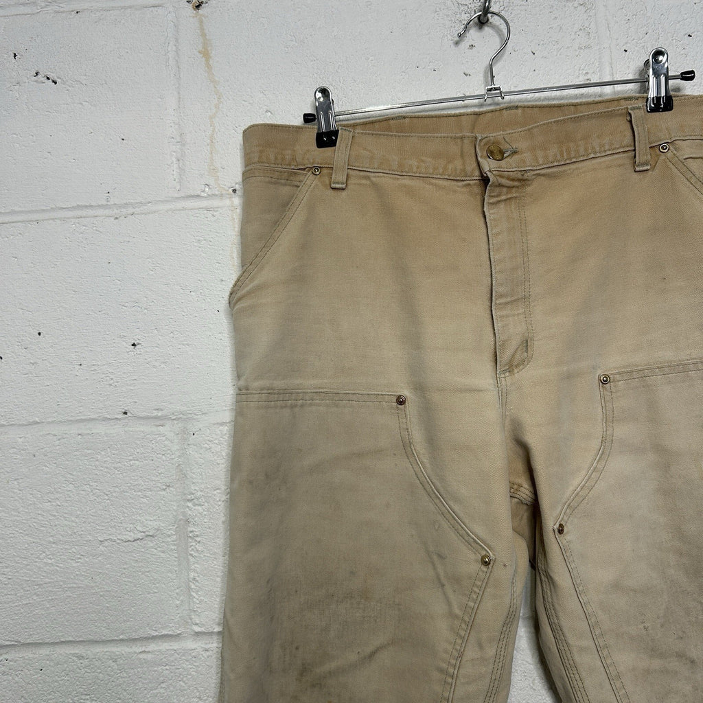 Vintage Carhartt Canvas DoubleKnee Pants “Brown” B01