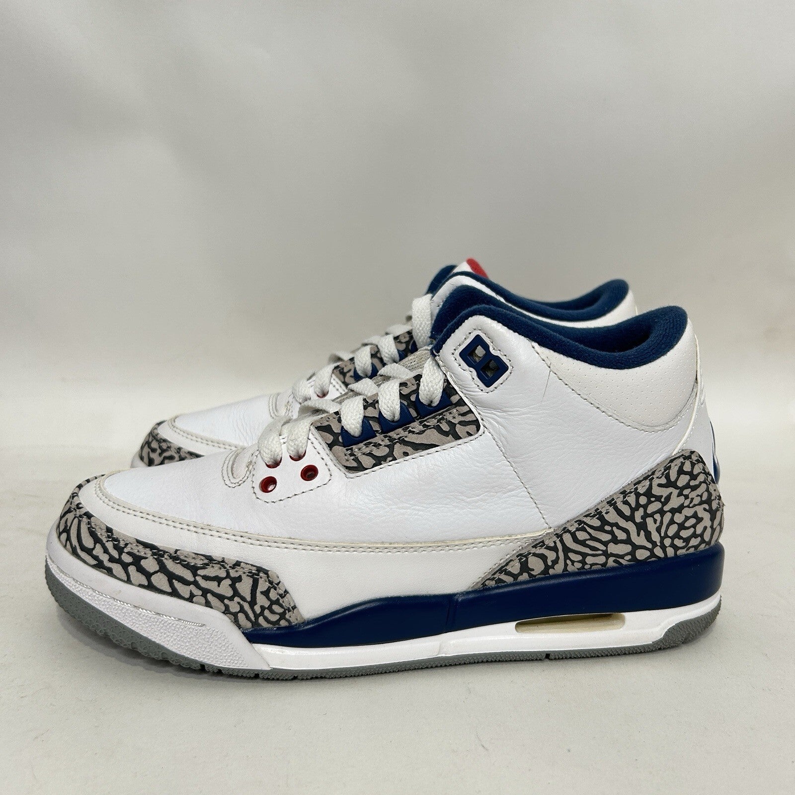 Nike Air Jordan 3 Retro GS “True Blue” 2016 854261-106 5.5Y/Women’s 7 Worn