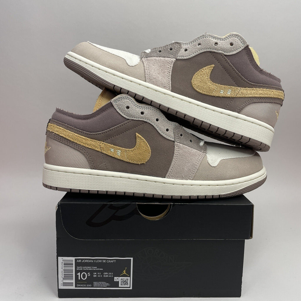 Nike Air Jordan 1 Low SE Craft “Taupe Haze” DN1635-200 Men’s 10.5 Brand New