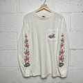 Y2K Harley Davidson Screaming Eagle Flame Long-Sleeve Tee