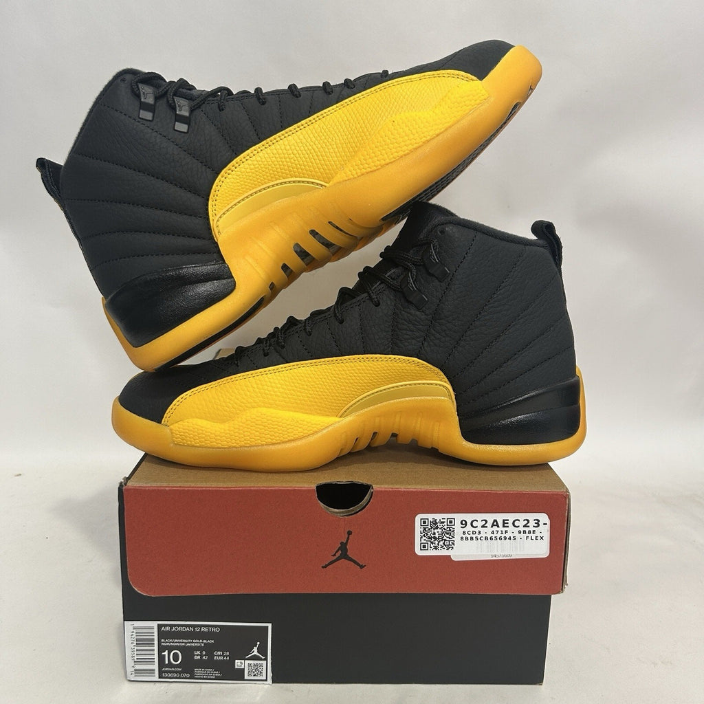 Nike Air Jordan 12 Retro “Black University Gold”