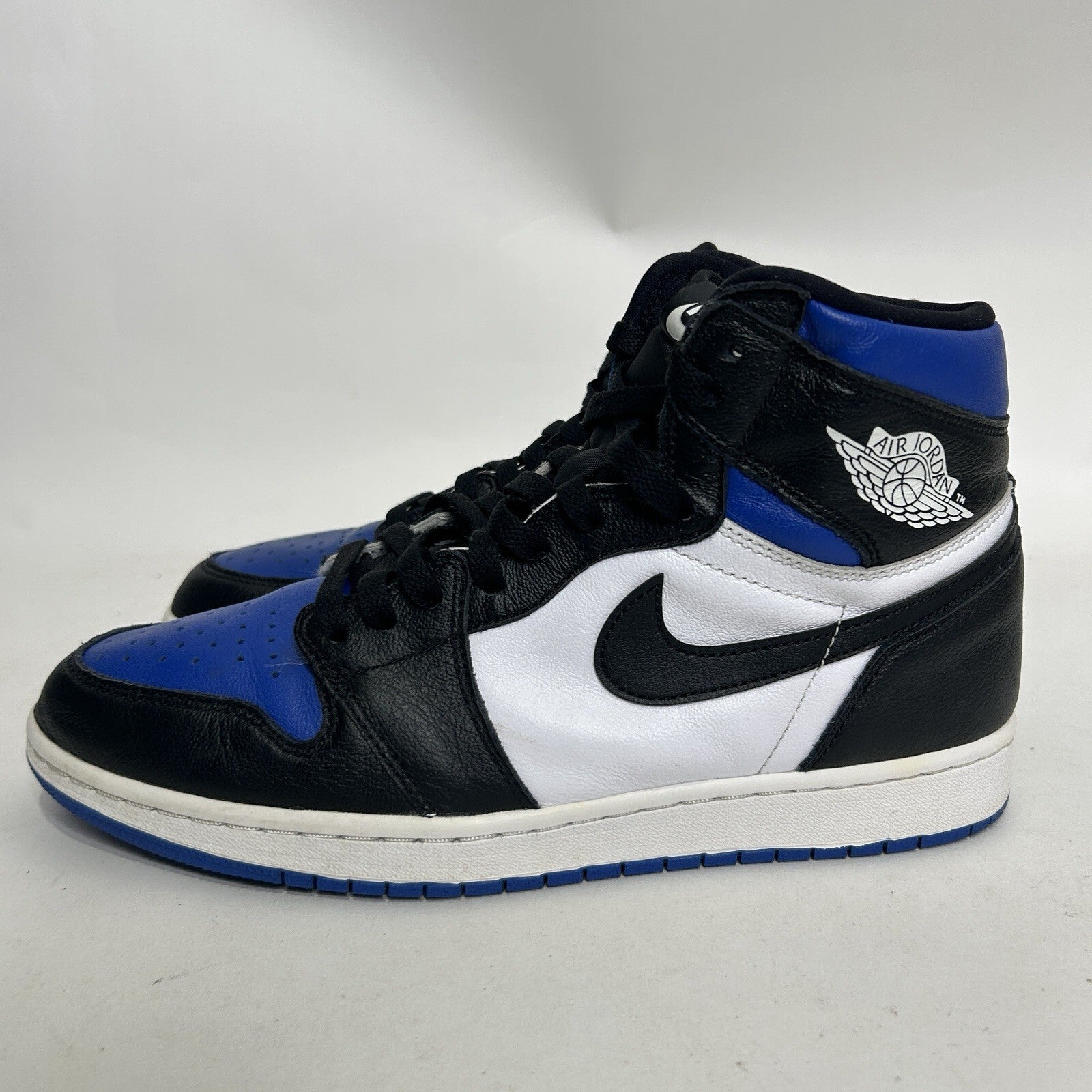 Nike Air Jordan 1 Retro High OG “Royal Toe” 555088-041 Men's 9.5