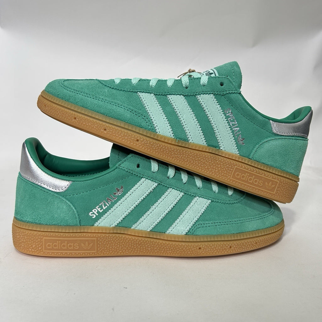 adidas Handball Spezial WMNS “Semi Court Green Silver” JS2908 Women’s 8.5 New