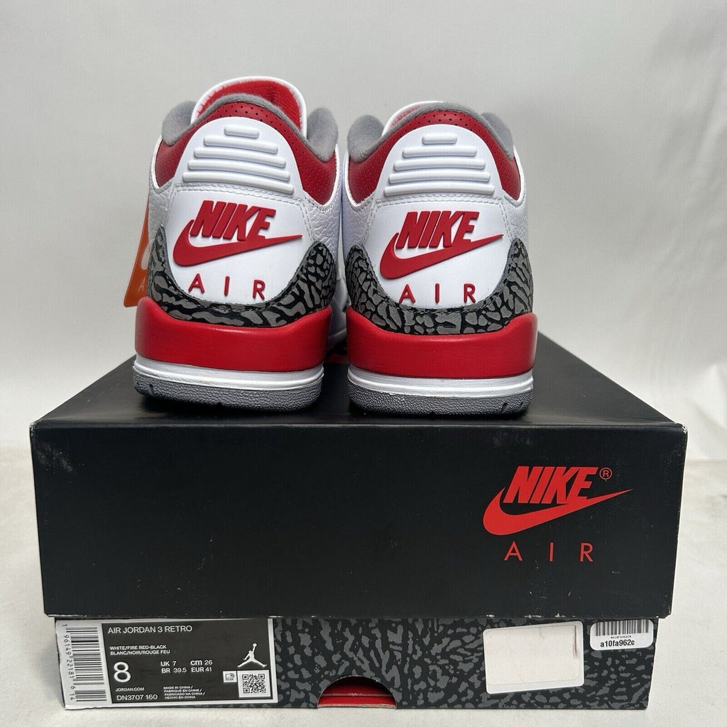 Nike Shoes Air Jordan 3 Retro “Fire Red” 2024