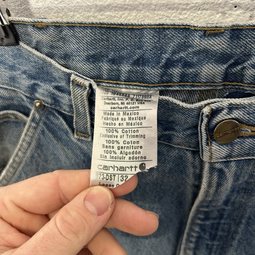 Vintage Carhartt Logger Denim DoubleKnee Pants “Darkstone”