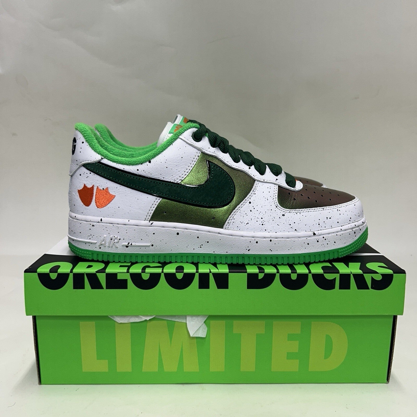 Nike Air Force 1 Low PE Oregon “Egg or Duck/White Green” IU7613-100 Men’s 11