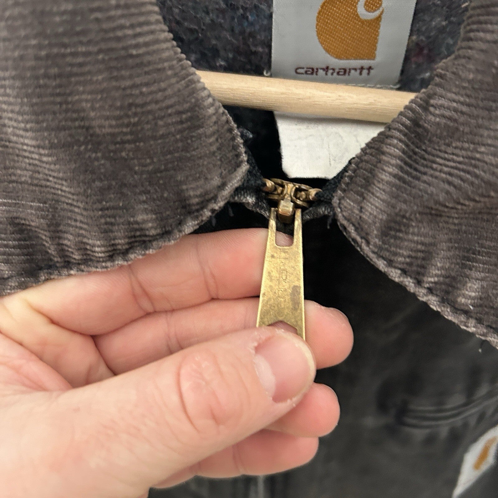 VTG Carhartt Blanket-Lined Detroit Jacket “Black” J01 BLK West Coast Choppers