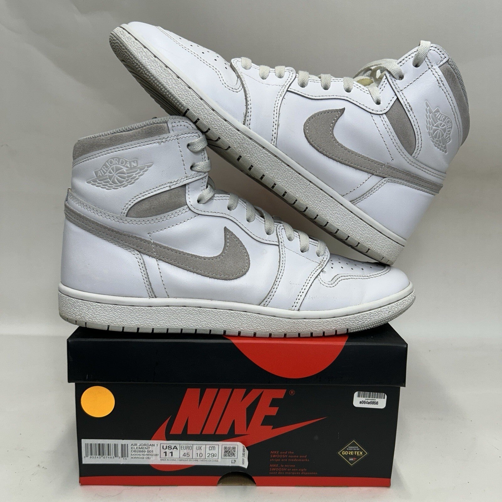 Nike Air Jordan 1 Retro High OG 85 “White Neutral Grey” BQ4422-100 Men’s 11