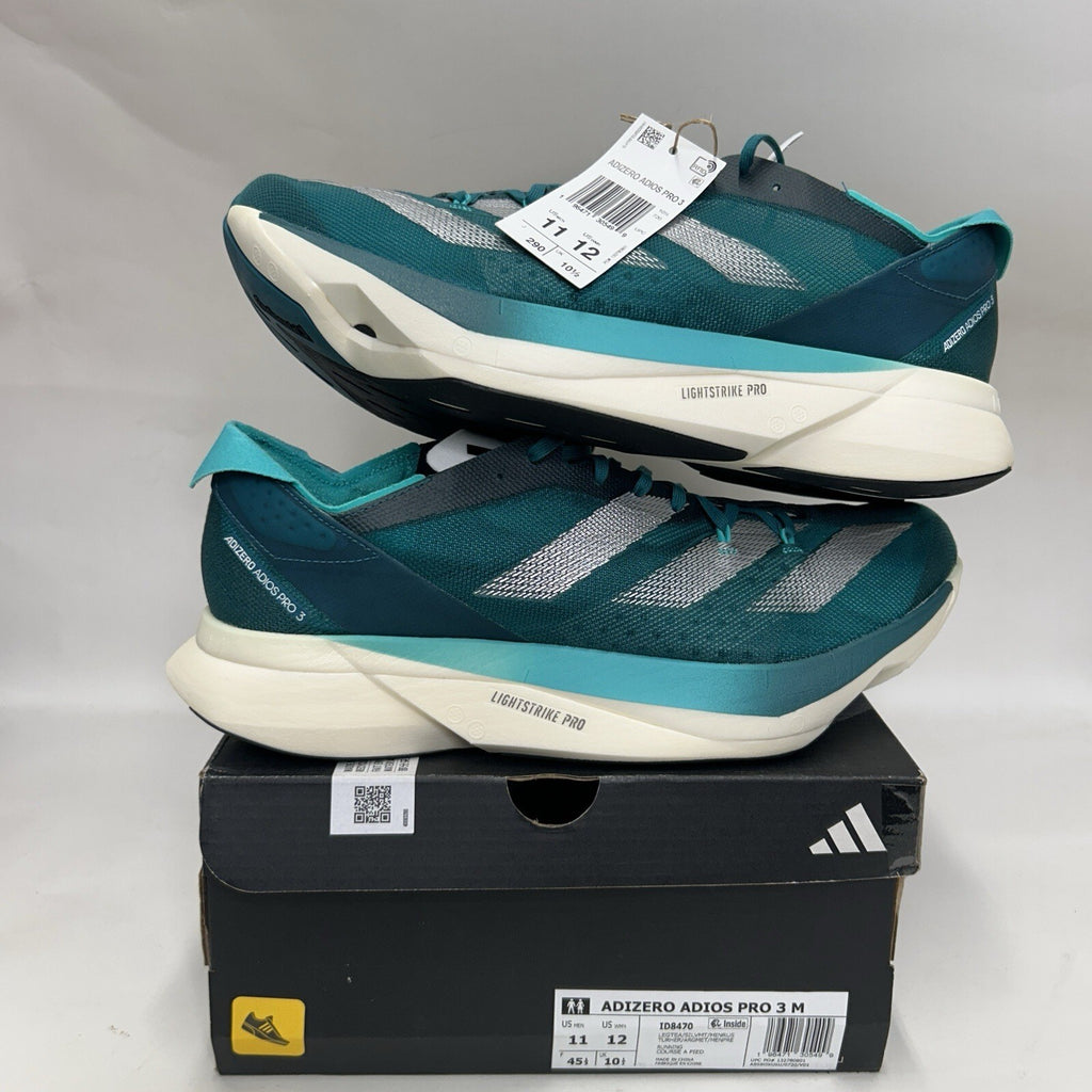 Adidas Adizero Adios Pro 3 “Legacy Teal” ID8470 Running Shoes Men’s 11 New