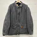 Vintage Carhartt Chore Coat Jacket “Petrol Grey” C46 PTL Men’s X-Large