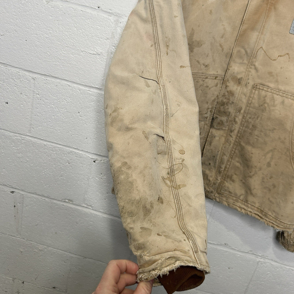 Vintage Carhartt Quilted Traditional Artic Jacket “Brown” J02 BRN Men’s Large