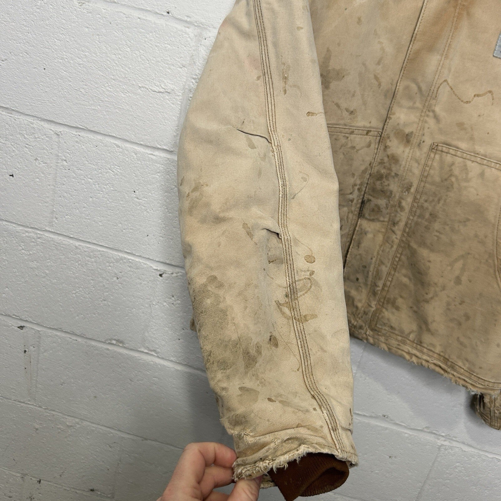Vintage Carhartt Quilted Traditional Artic Jacket “Brown” J02 BRN Men’s Large