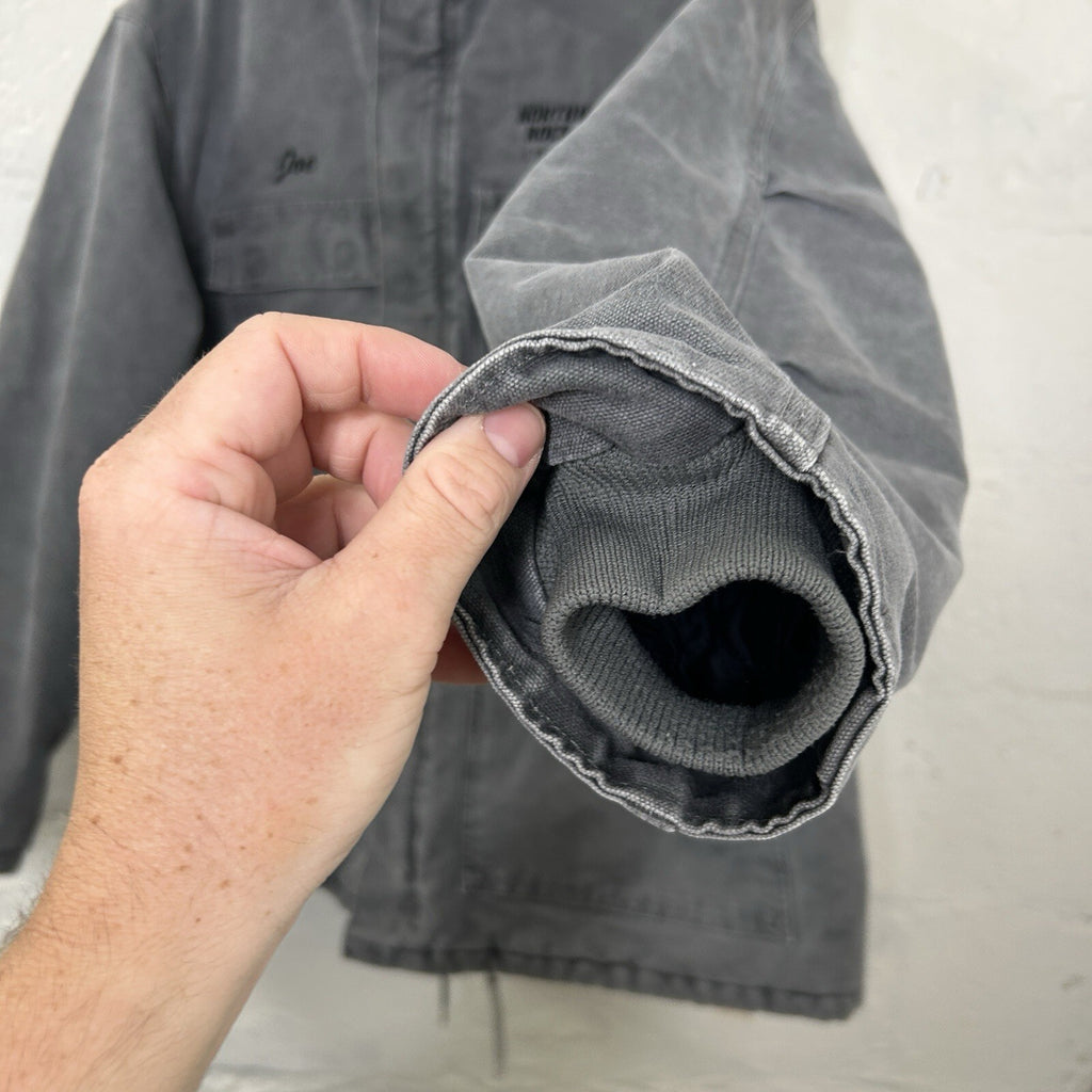 Vintage Carhartt Quilted Arctic Chore Jacket “Cement Grey” C26 CMT Men’s X-Large