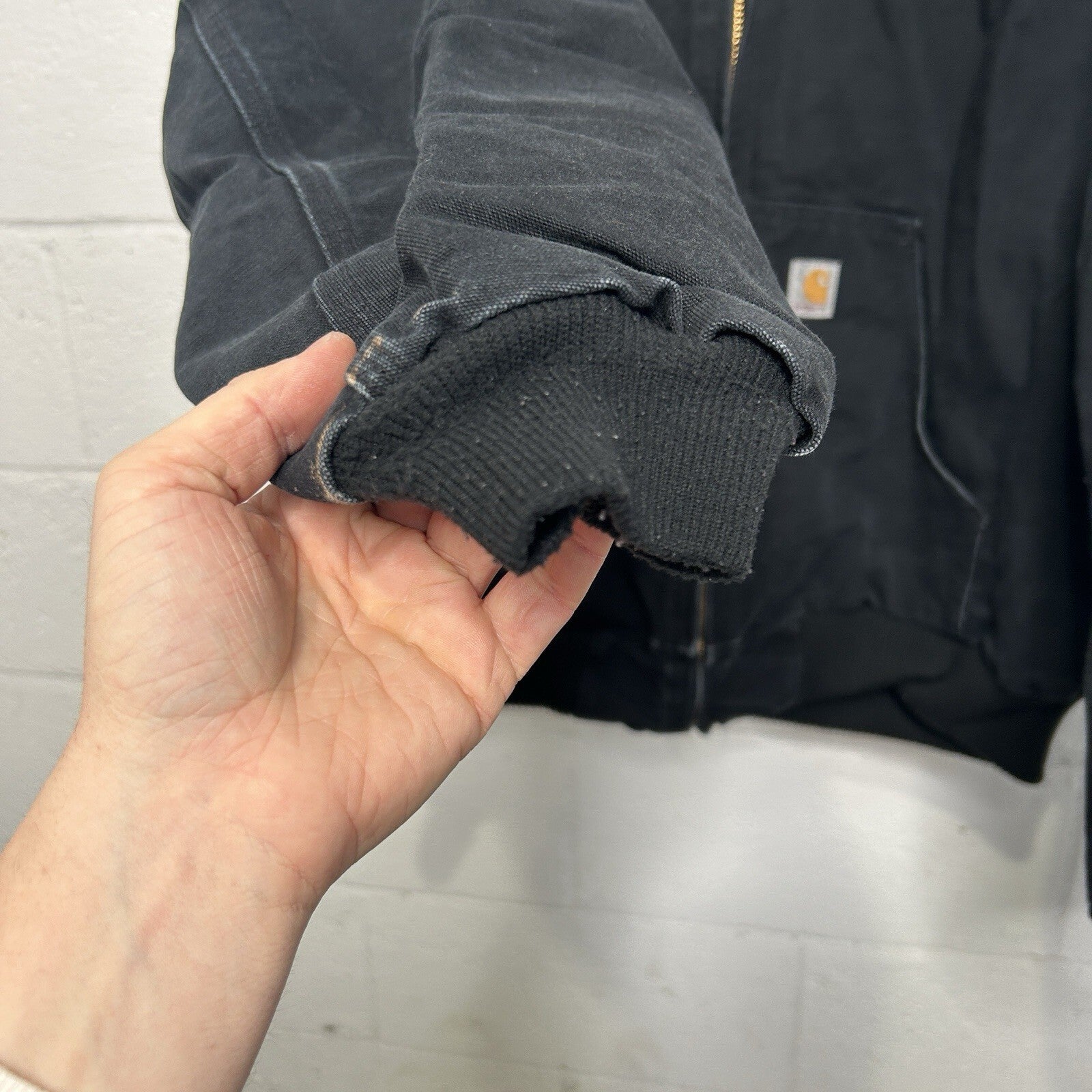 Vintage Carhartt Quilted Hooded Active Jacket “Black” J140 BLK Men’s 2XL