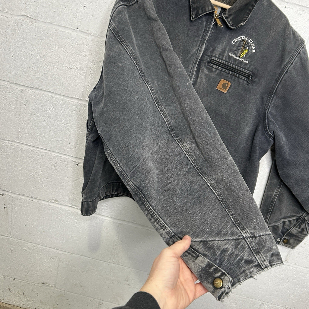 Vintage Carhartt Blanket-Lined Detroit Jacket “Gravel/Grey” J97 GVL Men’s 2XL