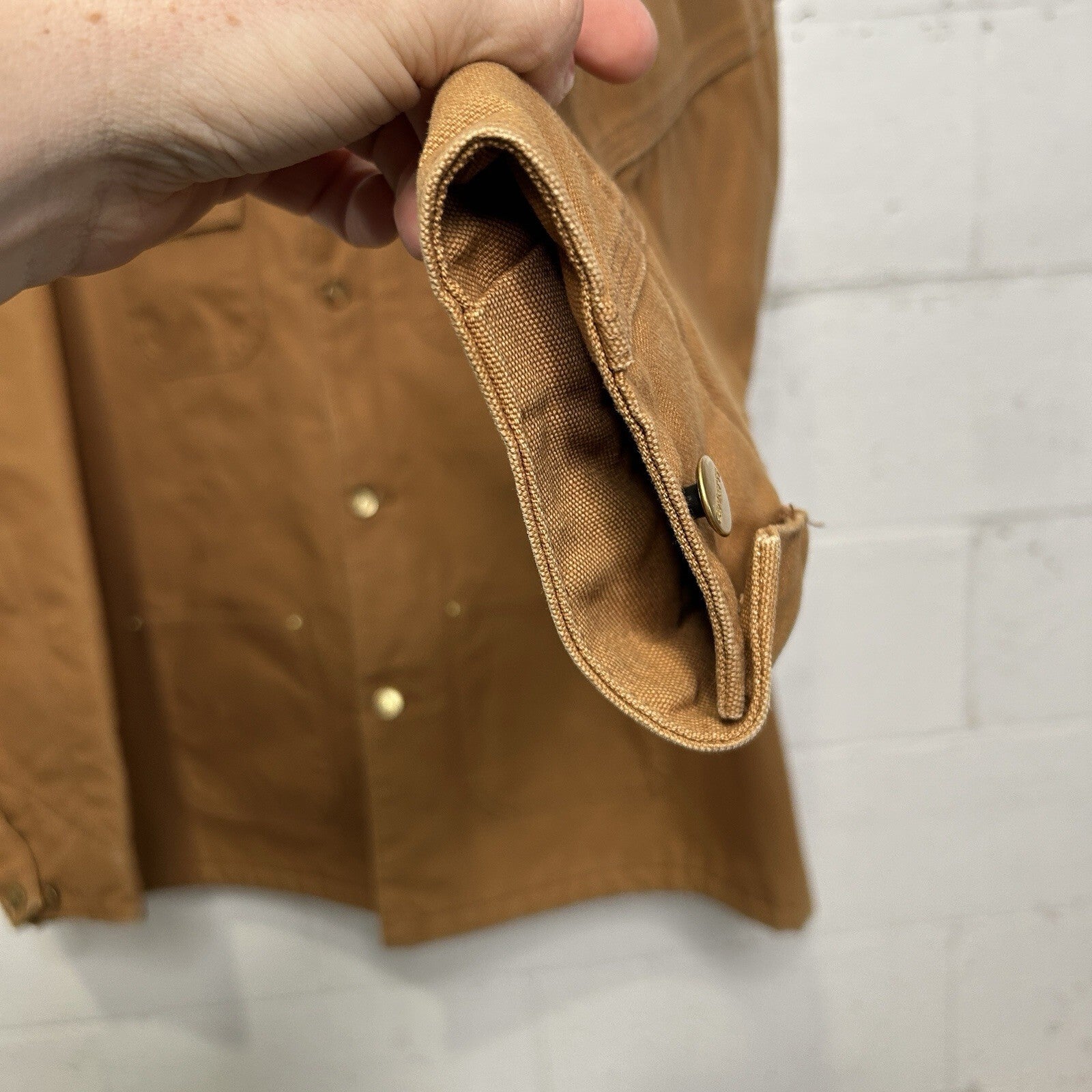 Carhartt Blanket Lined Corduroy Collar Chore Coat “Brown” C001 BRN Men’s XL