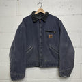 Vintage Carhartt Blanket-Lined Detroit Jacket “Petrol” J64 PTL Men’s X-Large