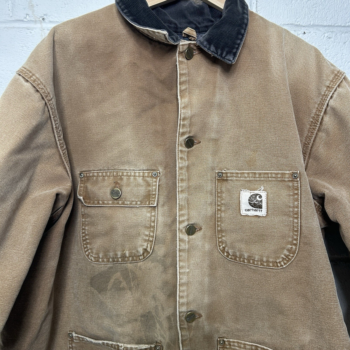 Vintage Carhartt Blanket-Lined Chore Coat “Brown” C02 BRN Men’s X-Large