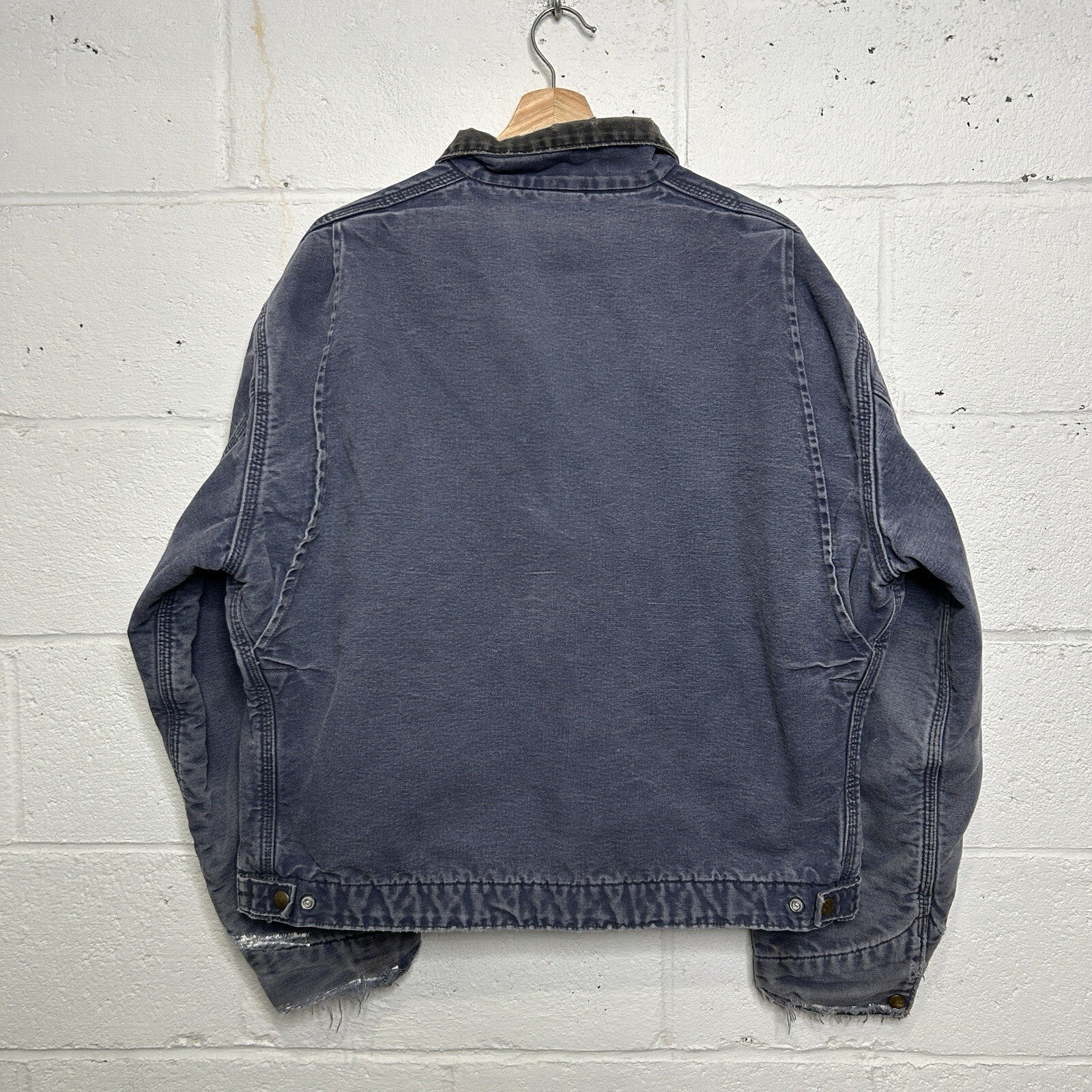 Vintage Carhartt Blanket-Lined Detroit Jacket “Petrol” J64 PTL Men’s X-Large