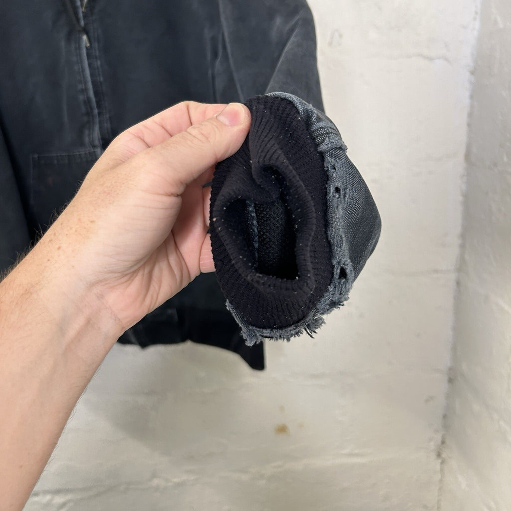 Faded Thrashed Carhartt Thermal Hooded Active Jacket “Black” J131 BLK Men’s LRG
