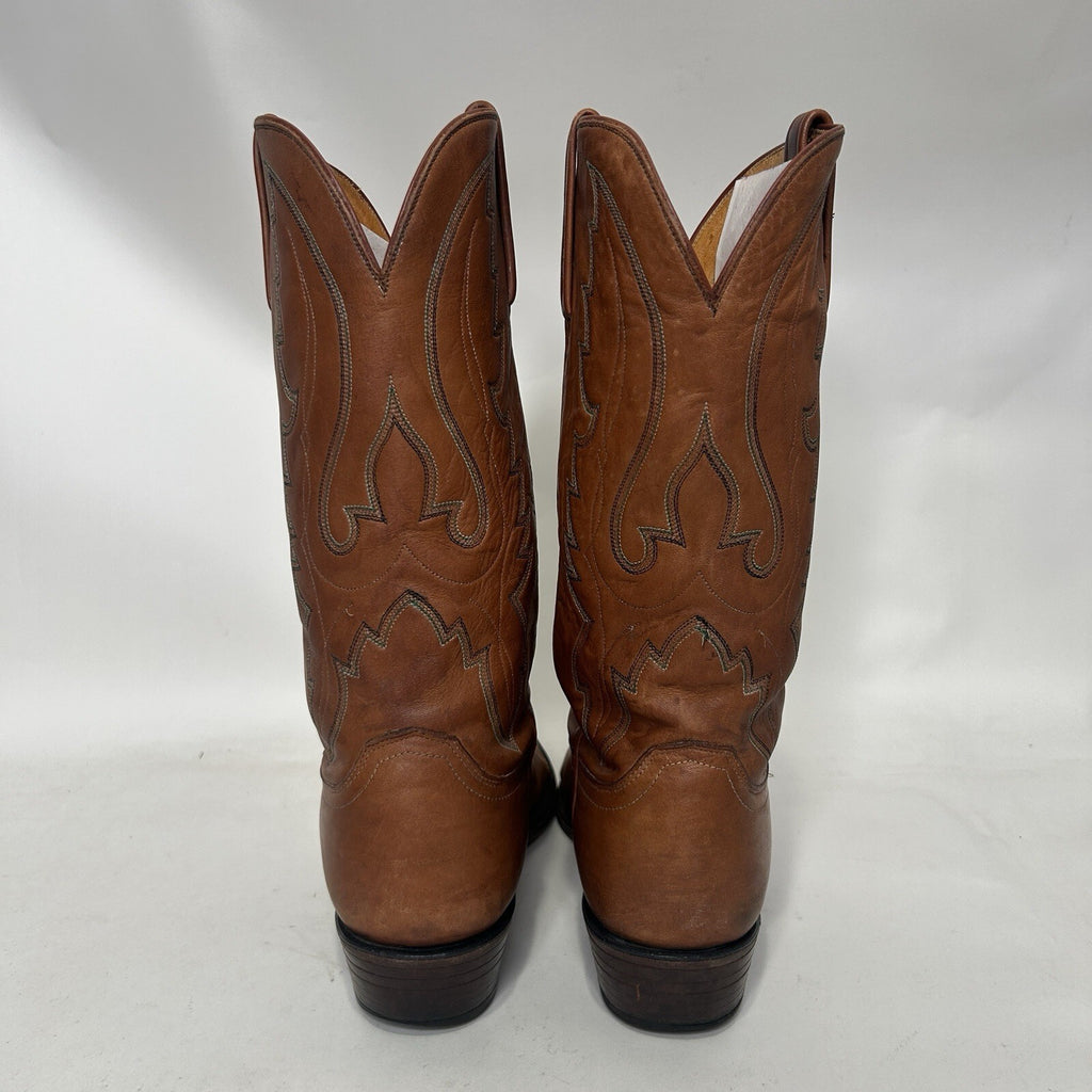 Vintage Lucchese 1883 Cowboy Boots Style 1505 Men’s 10.5D Needs Repaired