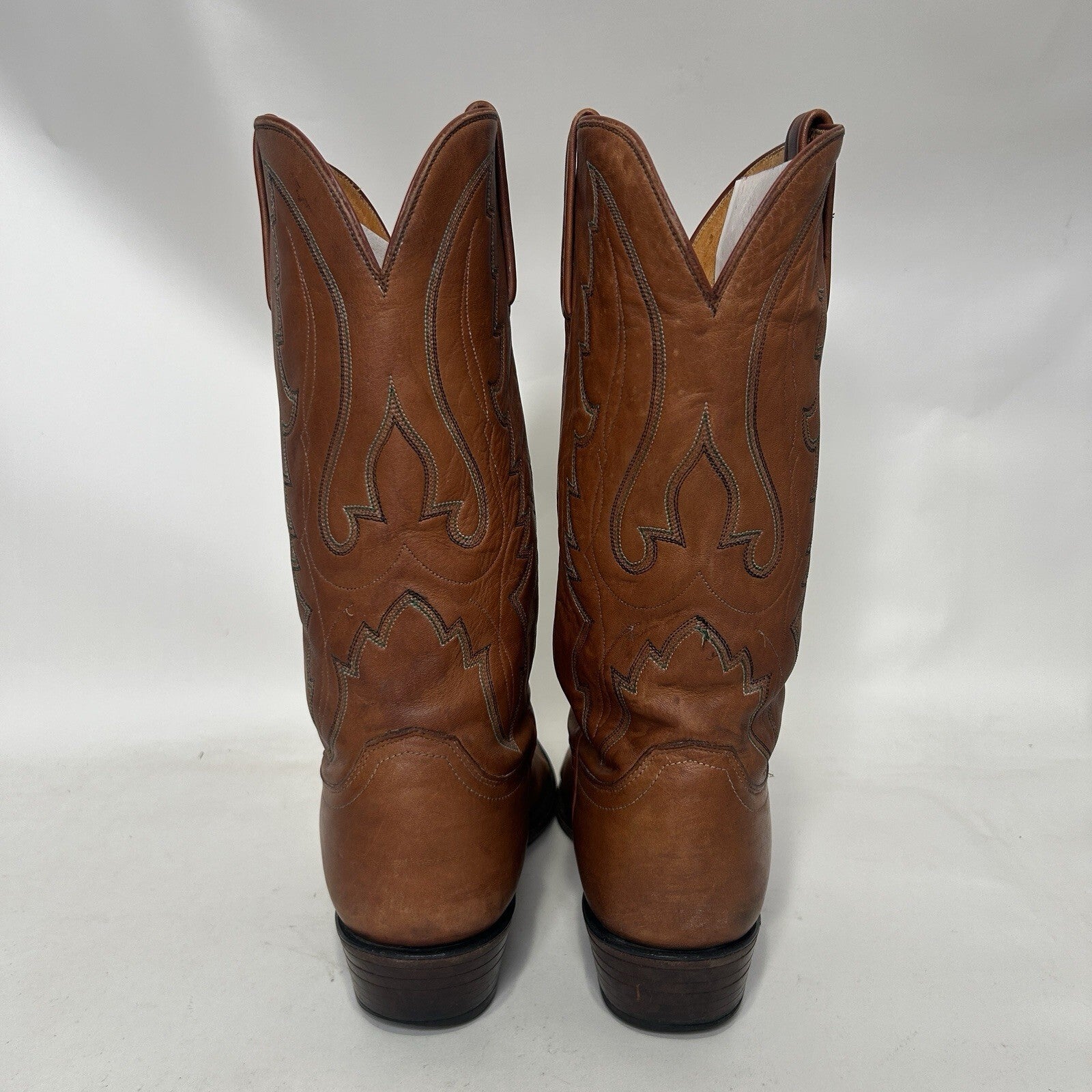 Vintage Lucchese 1883 Cowboy Boots Style 1505 Men’s 10.5D Needs Repaired