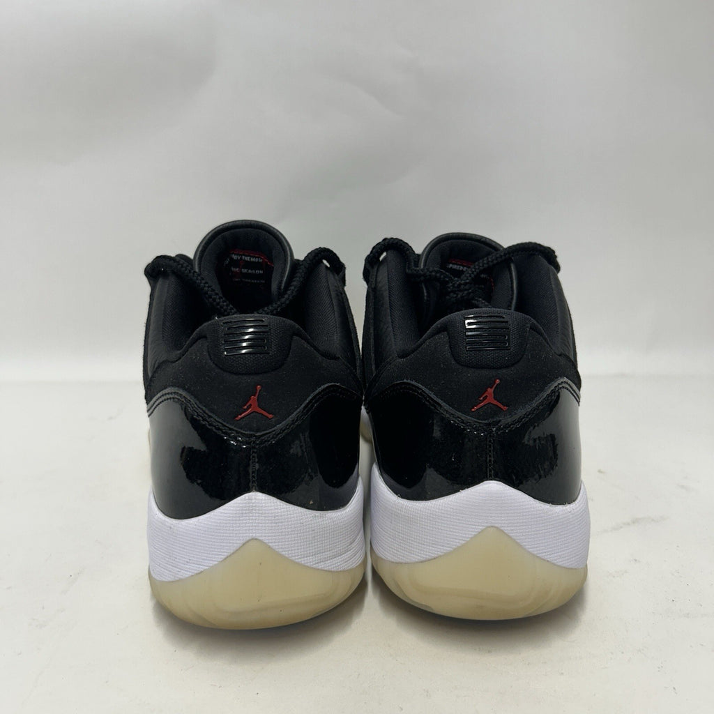 Nike Air Jordan 11 Retro Low “72-10/Black White” AV2187-001 Men’s 11.5 Worn