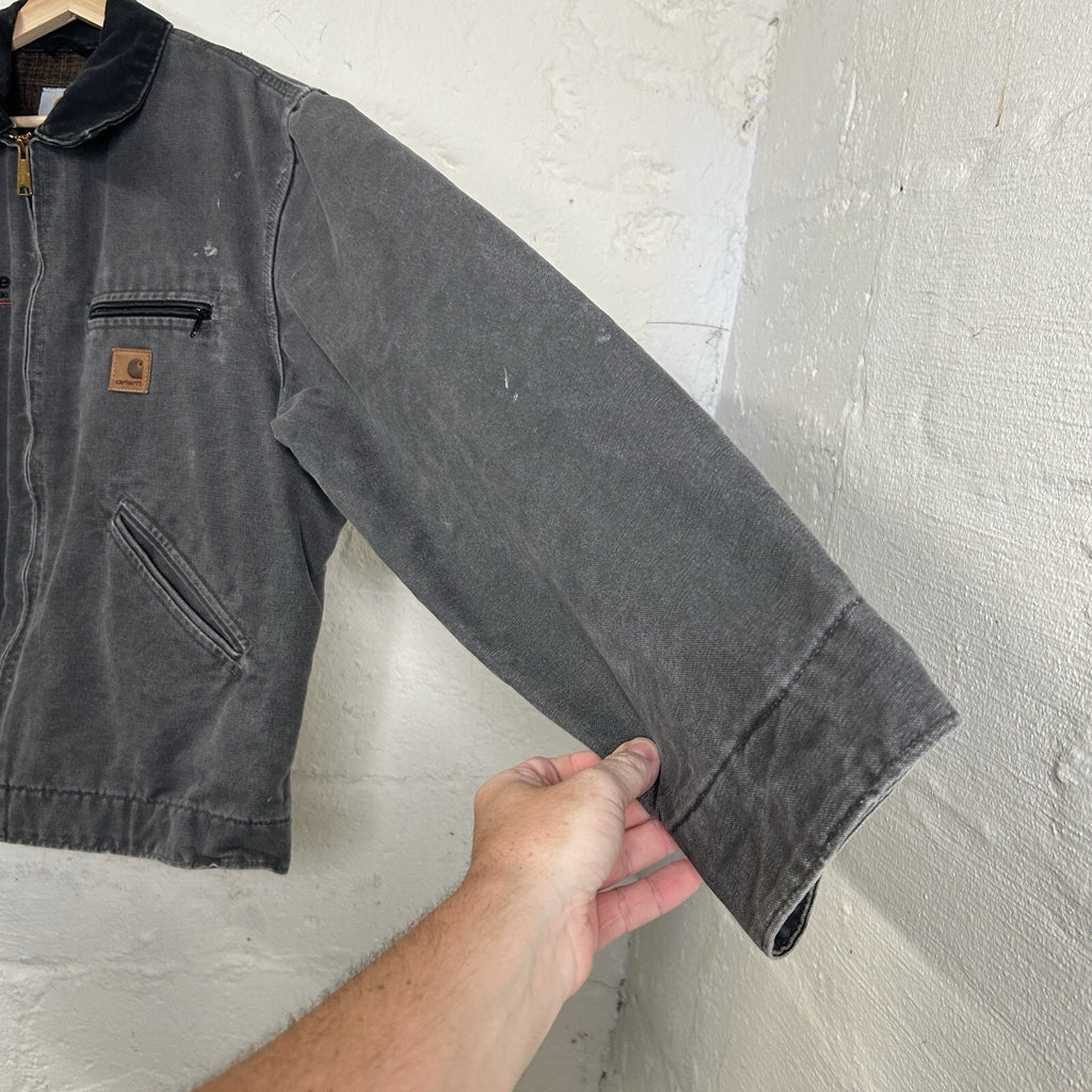 Vintage Carhartt Blanket-Lined Detroit Jacket “Gravel” J97 GVL Men’s Large