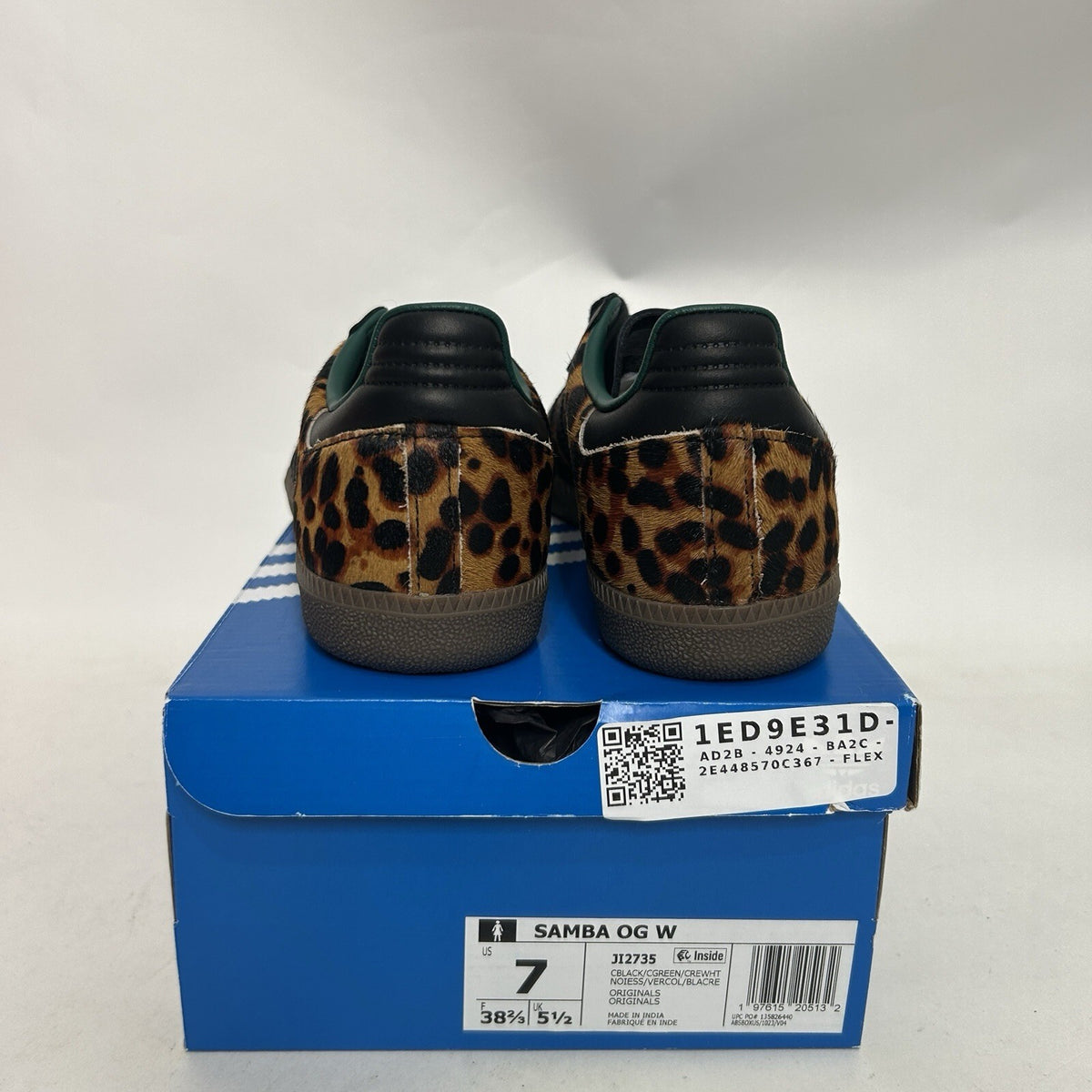 Adidas Samba OG Cheetah Pack - “Collegiate Green” JI2735 Women’s 7 New