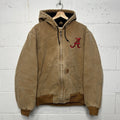 NCAA X Carhartt Quilted Active Jacket “Brown” Alabama 100808-211 Men’s Medium