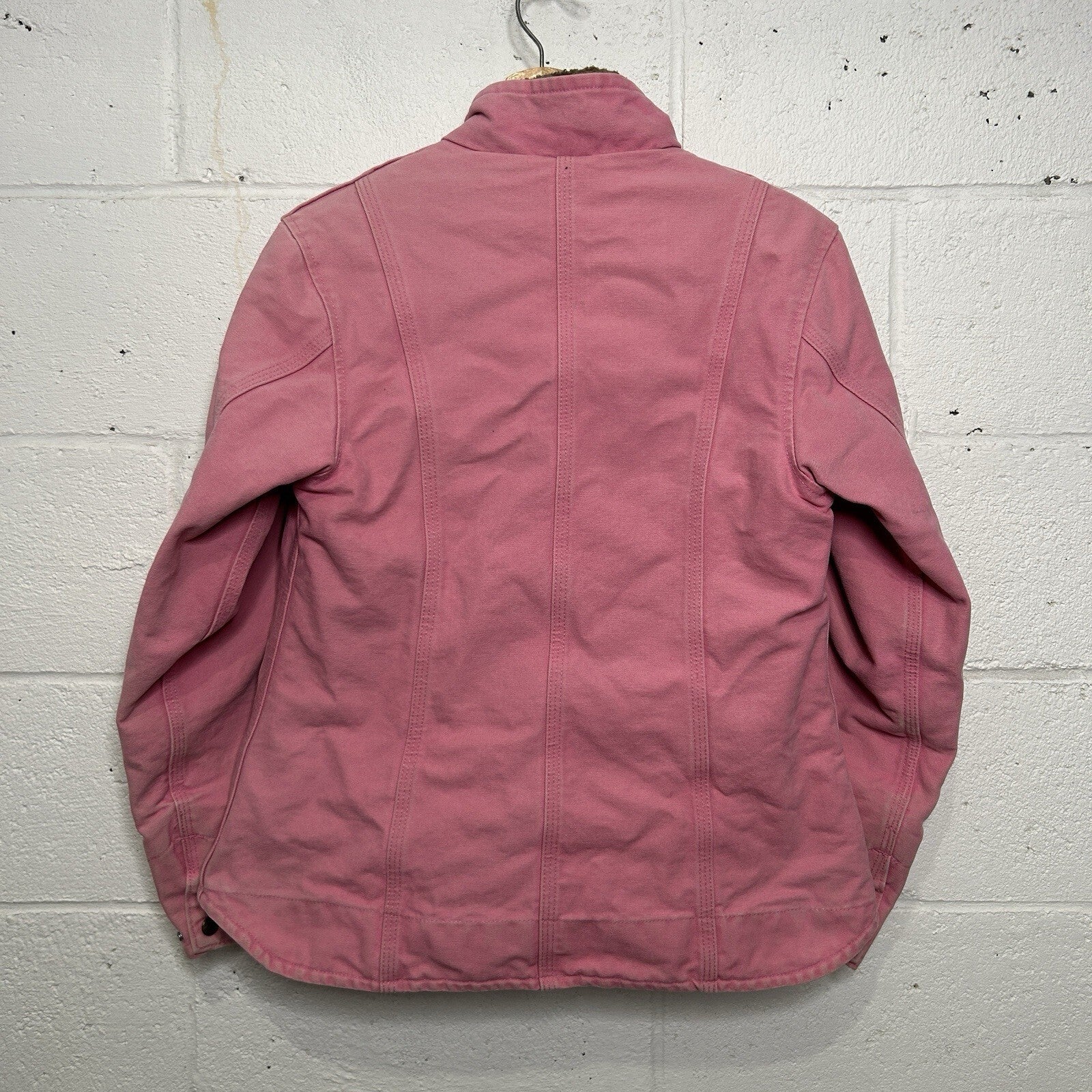 Vintage Carhartt Sherpa-Lined Canyon Jacket “Pink Rose” WJ022 PKR Women’s Small
