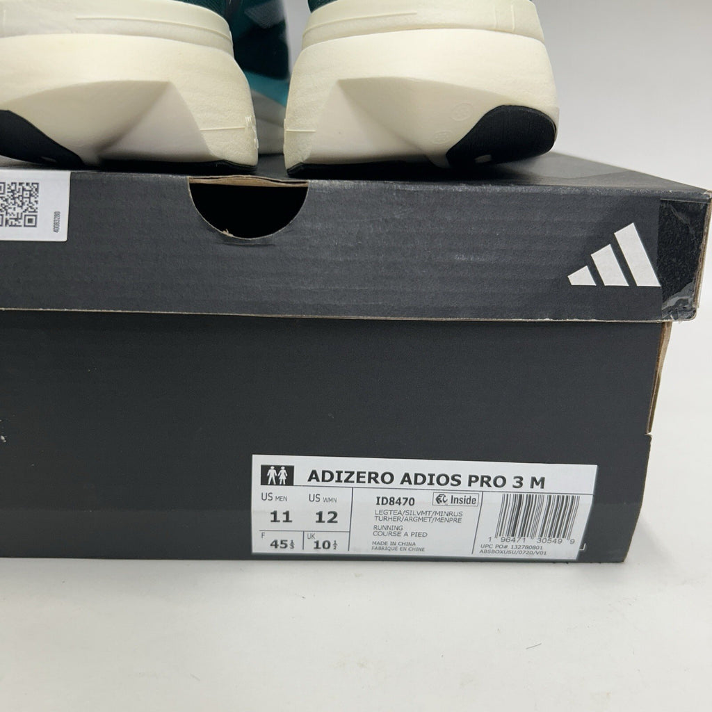 Adidas Adizero Adios Pro 3 “Legacy Teal” ID8470 Running Shoes Men’s 11 New