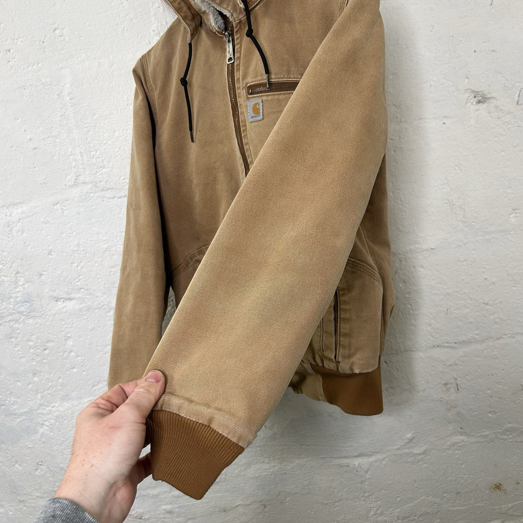 Carhartt Sherpa-Lined Wildwood Jacket “Brown” 100815-211 Women’s Extra-Small