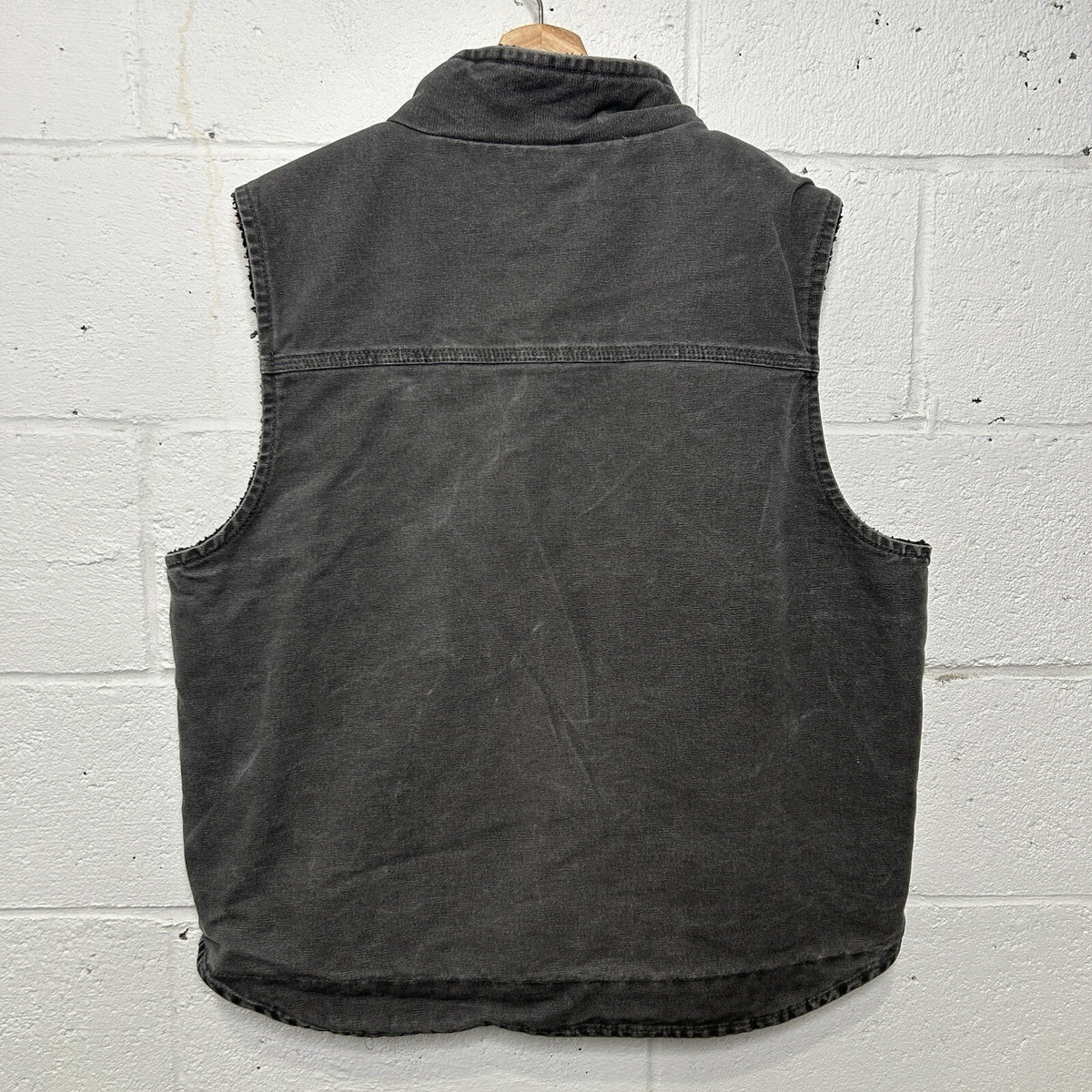 Carhartt Sandstone Sherpa-Lined Vest “Gravel” V33 GVL