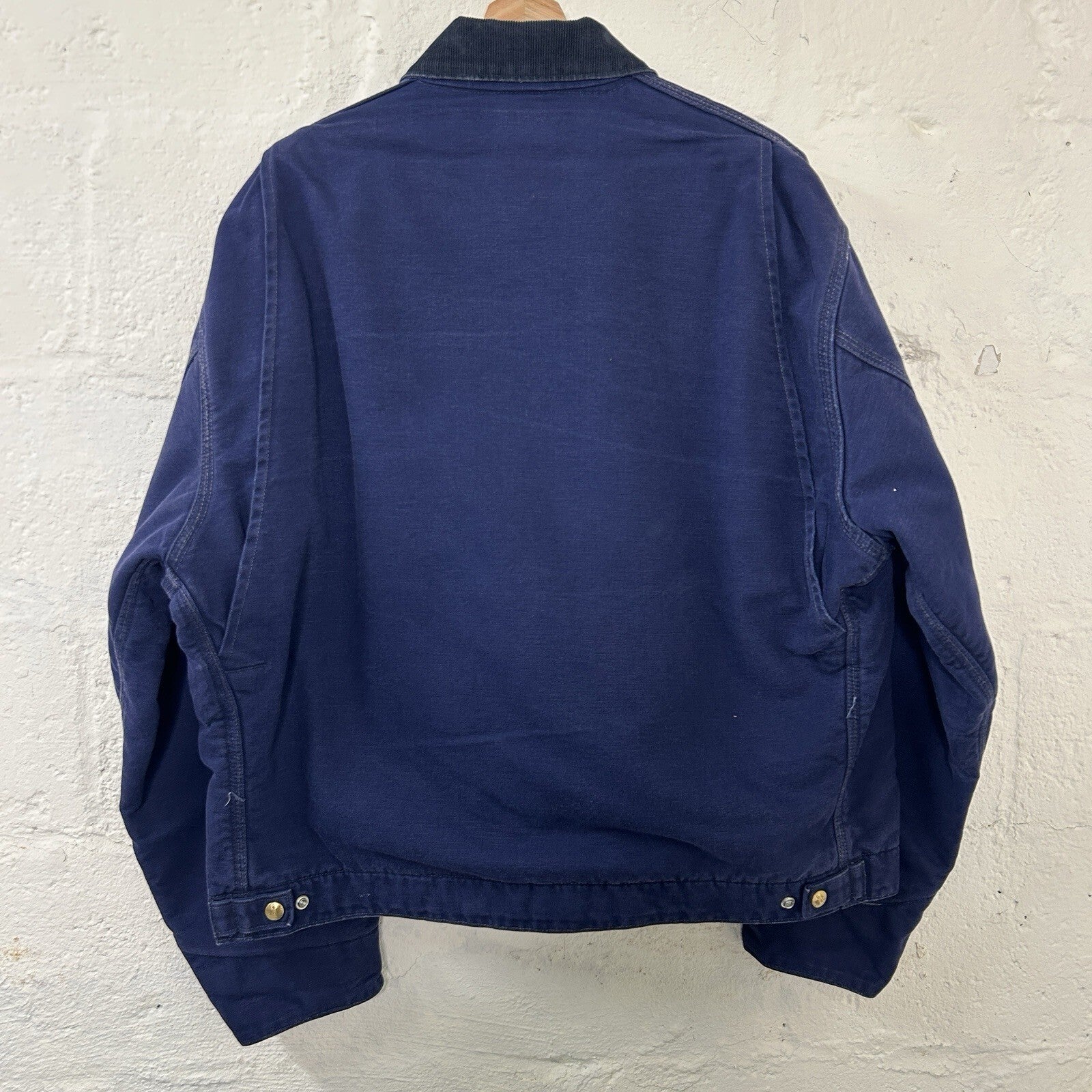 Vintage Carhartt Blanket-Lined Detroit Jacket “Dark Navy” JB242 Men’s X-Large