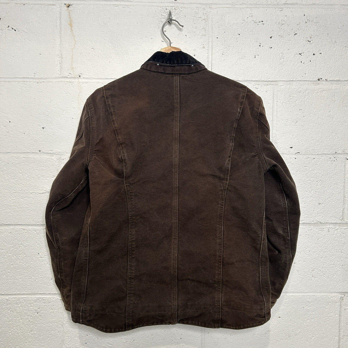 Vintage Carhartt Sherpa-Lined Ridge Coat “Dark Brown” WC061 DKB Women’s Small