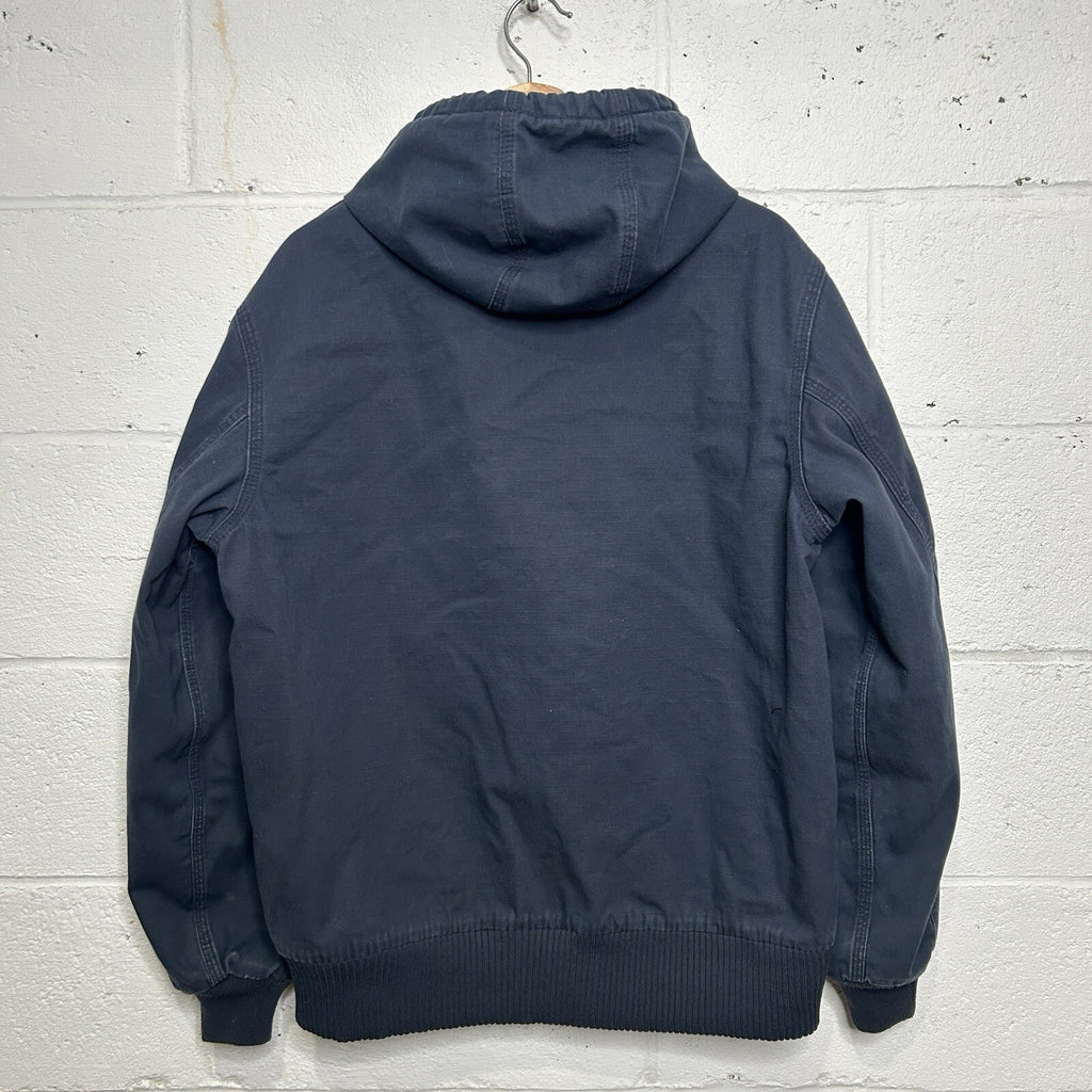 Y2K Carhartt Ripstop Hooded Active Jacket “UNC Tarheels” 100925-412 Men’s Medium