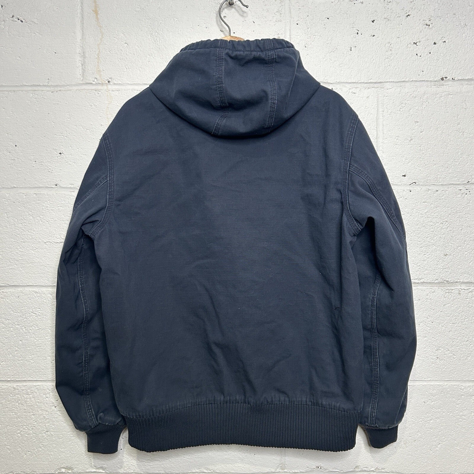 Y2K Carhartt Ripstop Hooded Active Jacket “UNC Tarheels” 100925-412 Men’s Medium