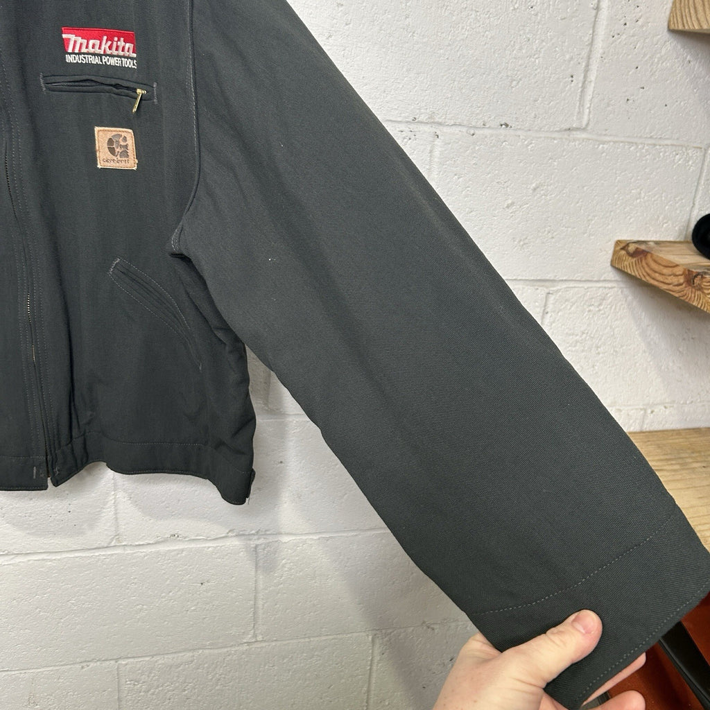 Vintage Carhartt Blanket-Lined Detroit Jacket “Charcoal” J128 CHR Men’s X-Large