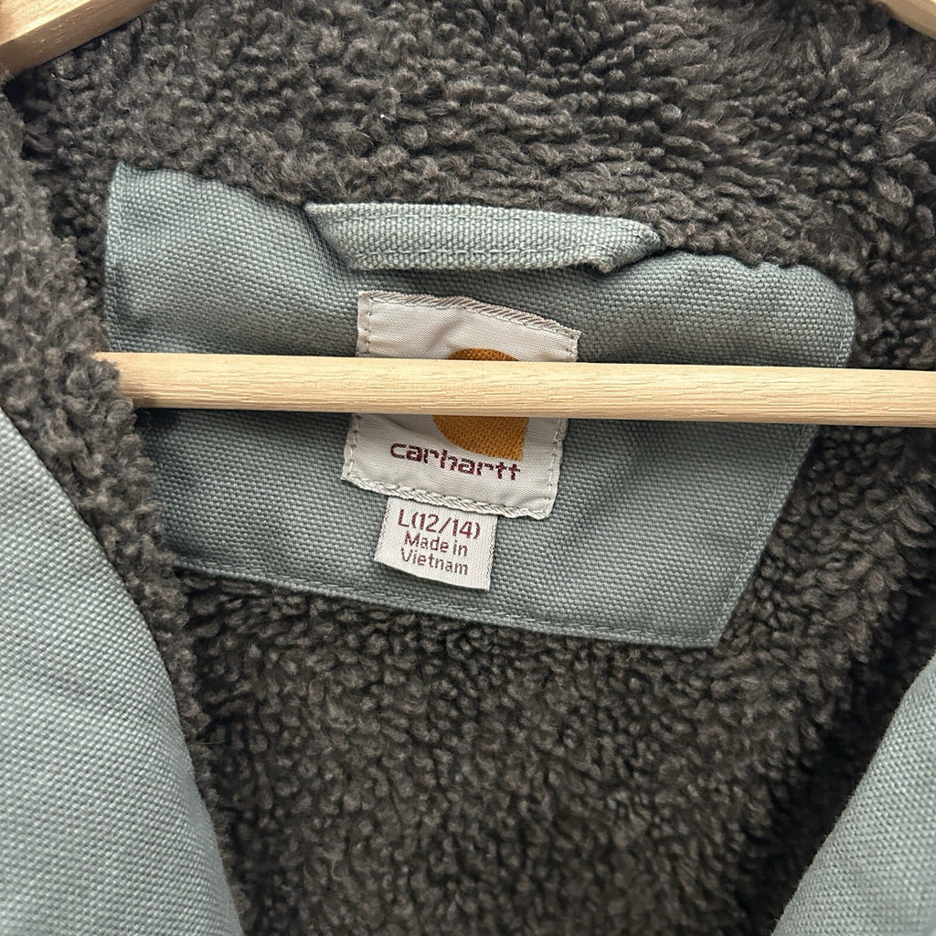 Carhartt Sherpa-Lined Wildwood Jacket “Balsam Green” 100815 G02 Women’s Large