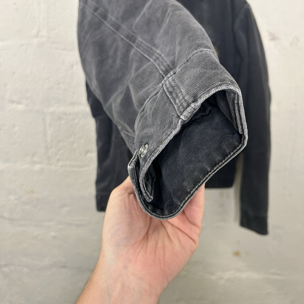 Vintage Carhartt Blanket-Lined Detroit Jacket “Petrol Grey” J97 PTL Men’s XL