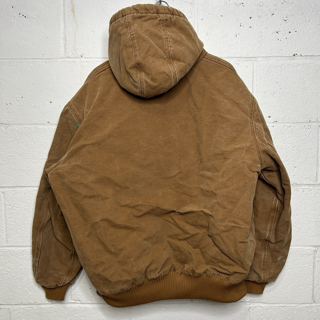 Carhartt Hooded Quilt-Lined Active Jacket “Brown” J130-211