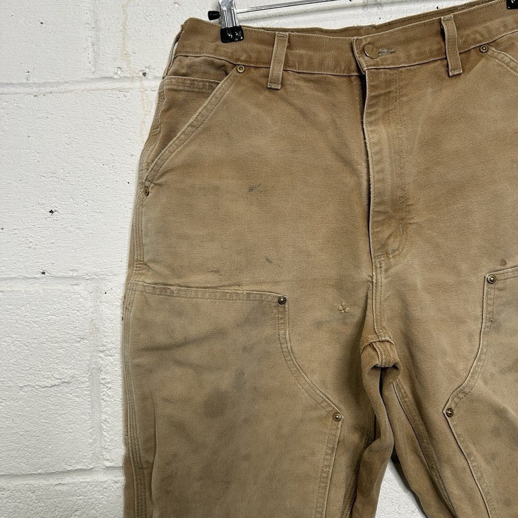 Vintage Carhartt Canvas DoubleKnee Pants “Brown” B01