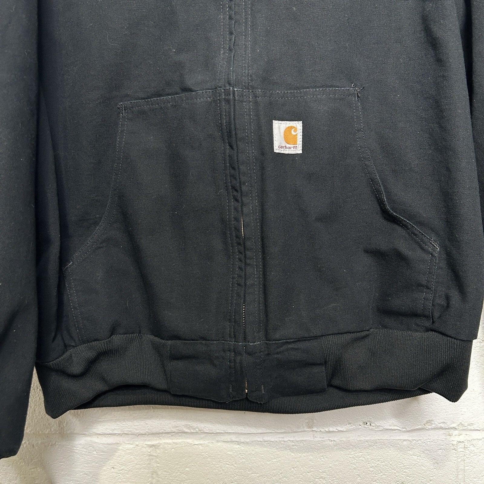 Y2K Carhartt Thermal-Lined Hooded Active Jacket “Black” J131 BLK Dark Throne
